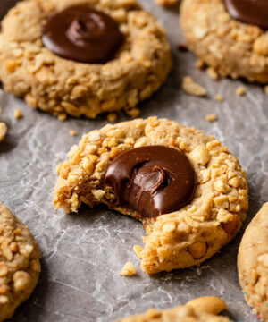 biscotti al burro arachidi artigianali.